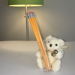 Angel Bear Pencil & Pen Holder